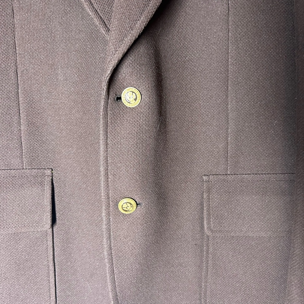 Vintage Michaels/Stern Brown Oversized Single Breasted Blazer Size L - Picture 3 of 14